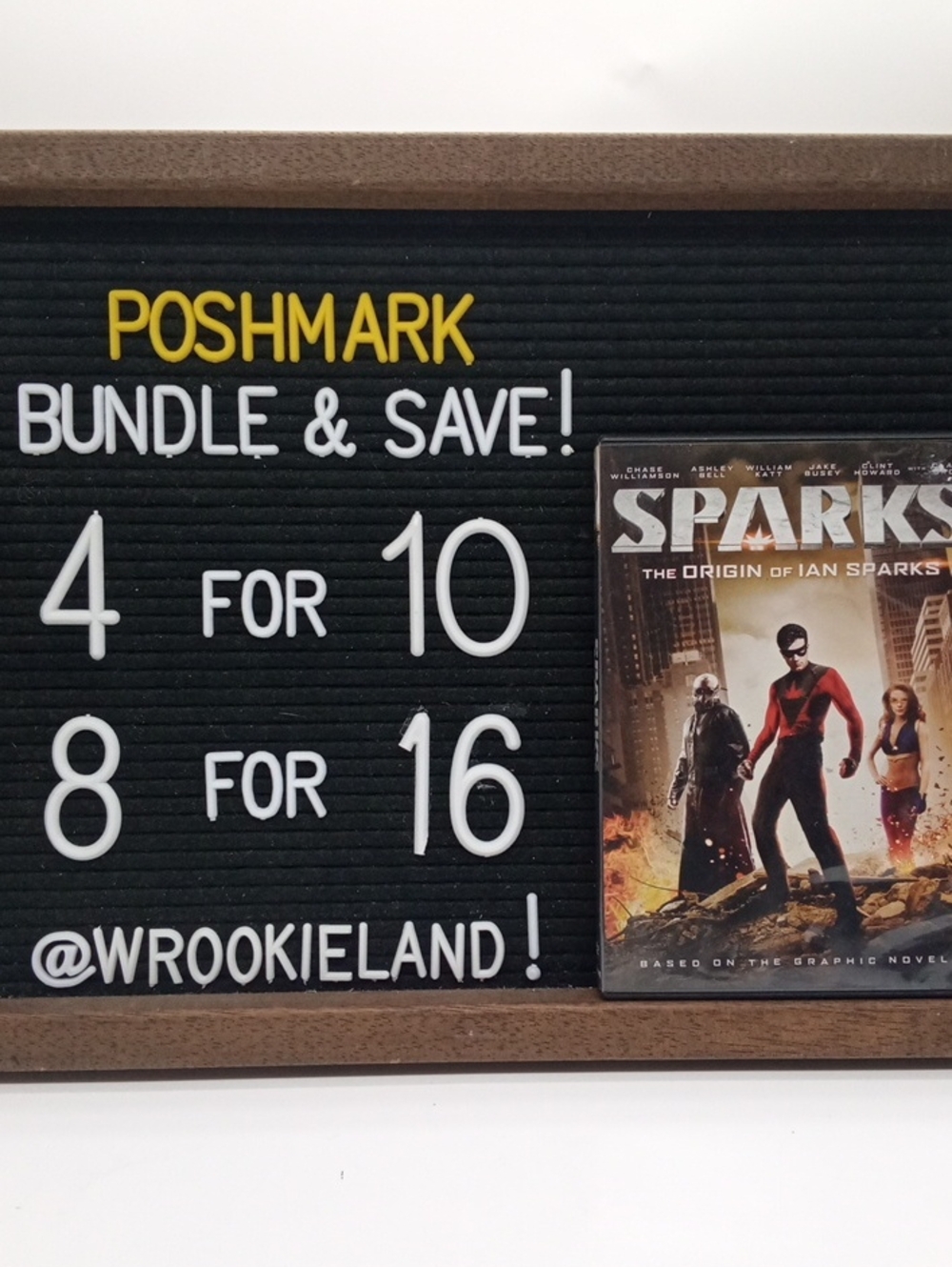 Sparks The Origin Of Ian Sparks DVD#E59